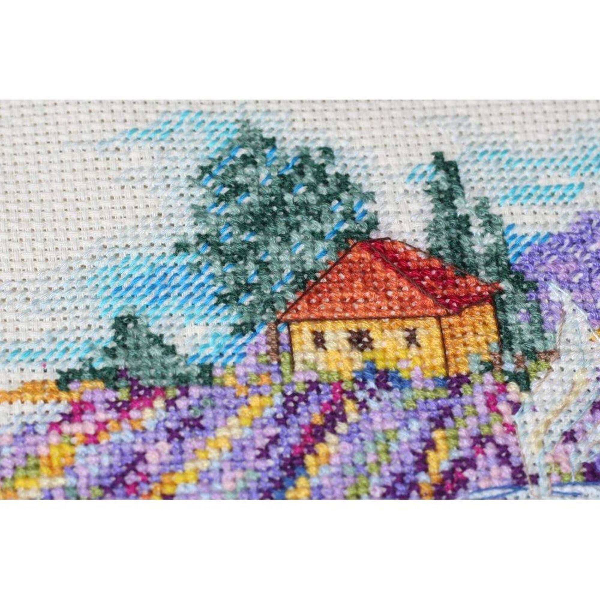 Abris Art Provence Morning Counted Cross Stitch Kit